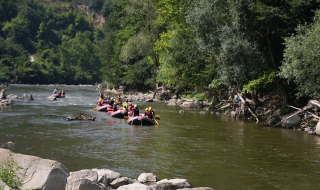 Gençler adrenalin dolu bir gün geçirdi