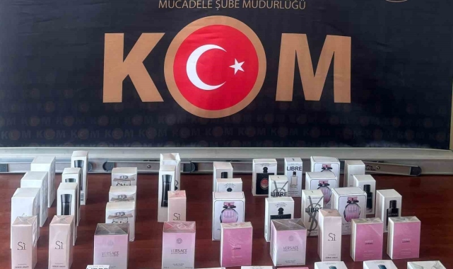Gümrük kaçağı parfüm ele geçirildi