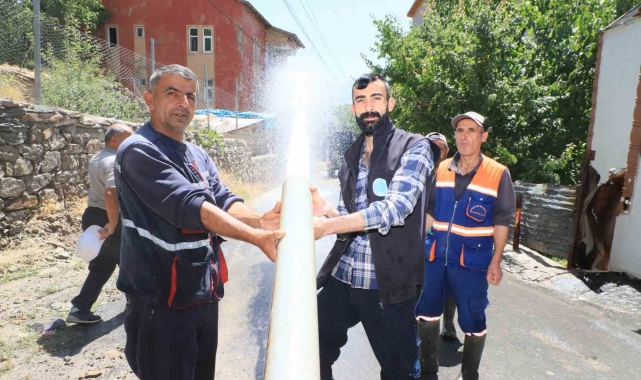 Hakkari'de 3 gün süren su arızası giderildi