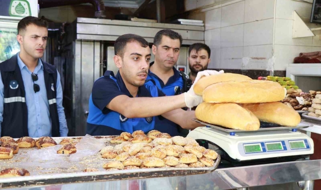 Haliliye zabıtasından fırınlara gramaj ve baca denetimi
