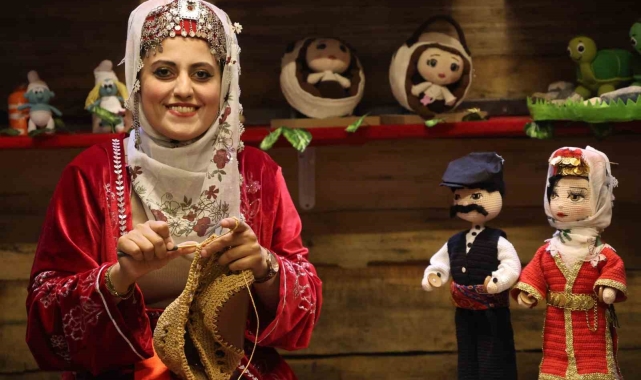 Harput'un tarihi dokusu, amigurumi sanatıyla buluştu