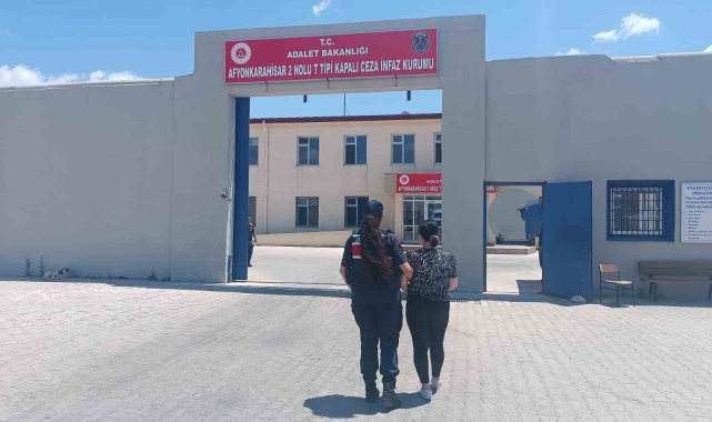 Hırsızlık suçundan aranan kadını devriye gezen jandarma yakaladı