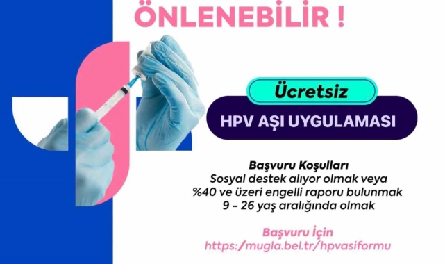 HPV aşısı için başvurular devam ediyor