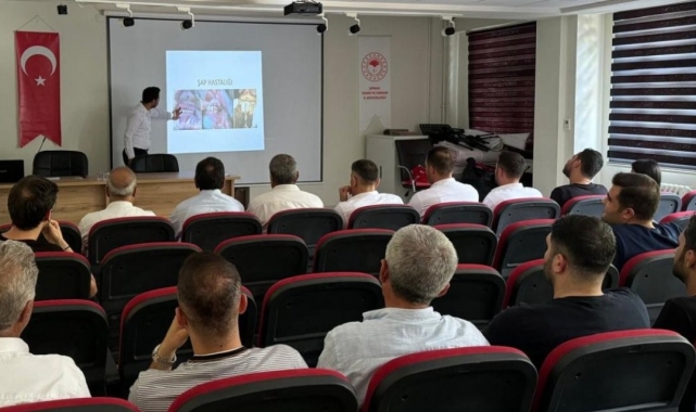 İdil'de "şap" hastalığı nedeniyle her yer dezenfekte edildi