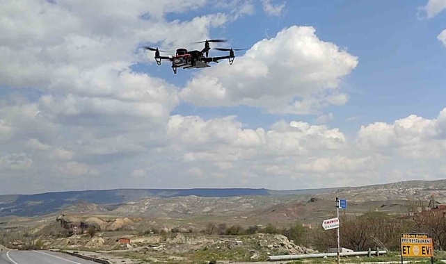 İHA'lar için ilk 'hava otoyolu' Kapadokya'da oluşturuldu