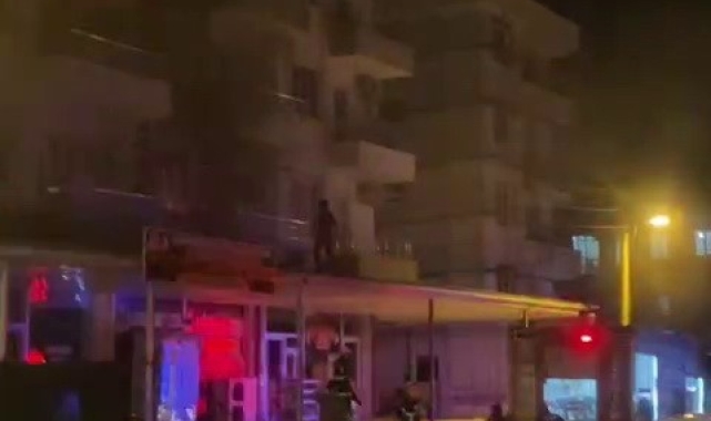 İkamette çıkan yangın korkuttu