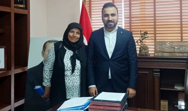 İlçenin tek kadın muhtarı