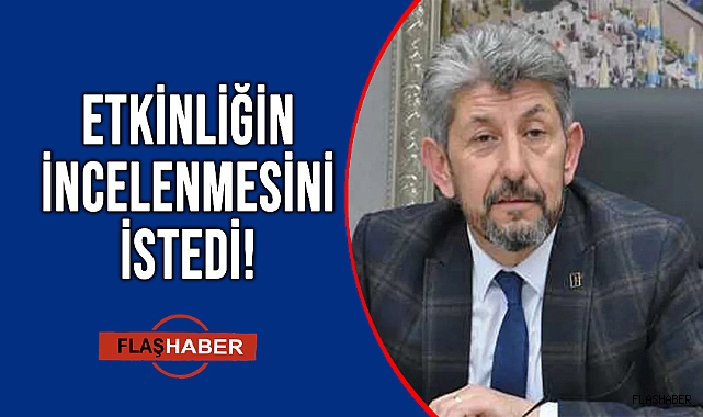 İLGİLİ KURUMLARA YAZISINI YOLLADI!