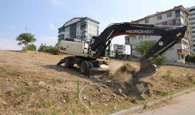 İlkadım'da yangınlara temizlik önlemi