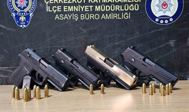 İş yeri ve araç kurşunlayan suç örgütüne operasyonda 8 kişi yakalandı