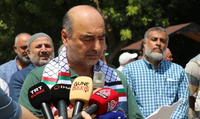 İsrail'in Gazze saldırıları ve Netanyahu'nun ABD Kongresinde alkışlanması protesto edildi