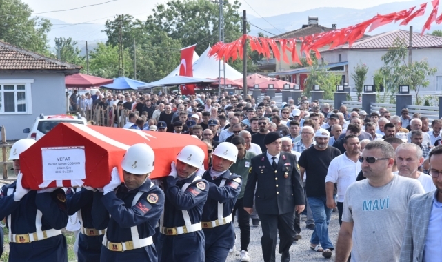 Jandarma Uzman Çavuş Tekkeköy'de toprağa verildi