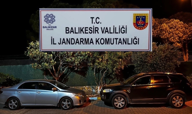 Jandarmadan Balıkesir'de göçmen kaçakçılığı operasyonu