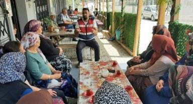 Jandarmadan bilgilendirme çalışması