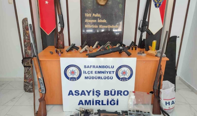 Kaçak silah tamiri yapan atölyeye baskın: 1 gözaltı