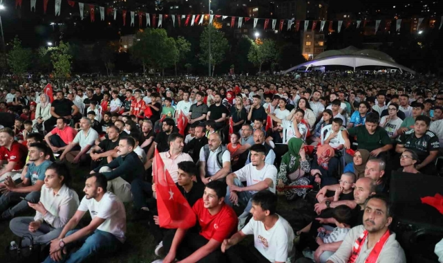 Kağıthane'de Avrupa Futbol Şampiyonası heyecanı