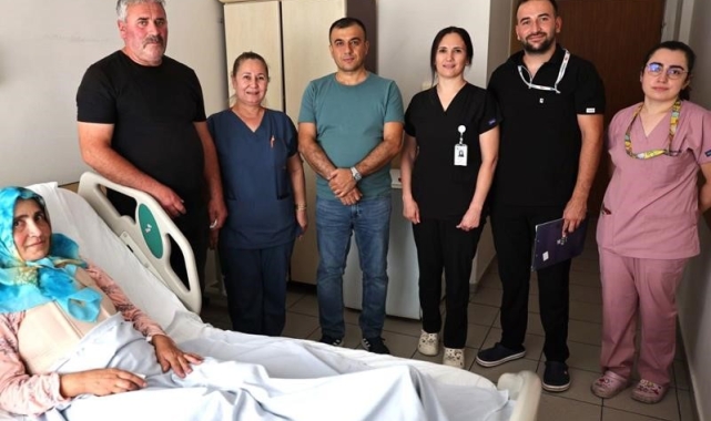 Kalp rahatsızlığı olan kadın ERÜ'de şifa buldu