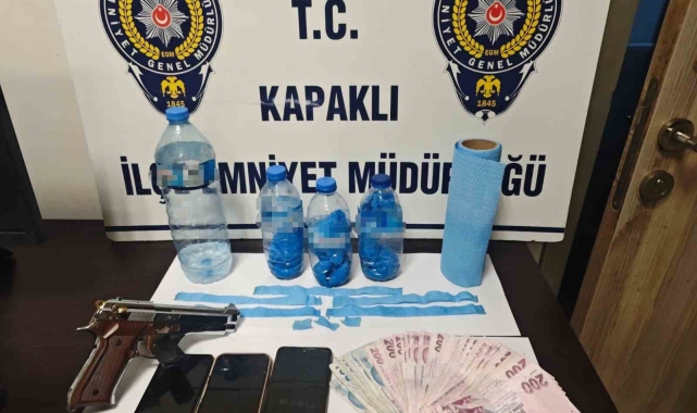Kapaklı'da uyuşturucu operasyonu: 2 gözaltı