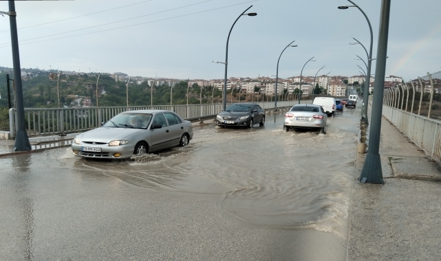Karabük'te sağanak etkili oldu
