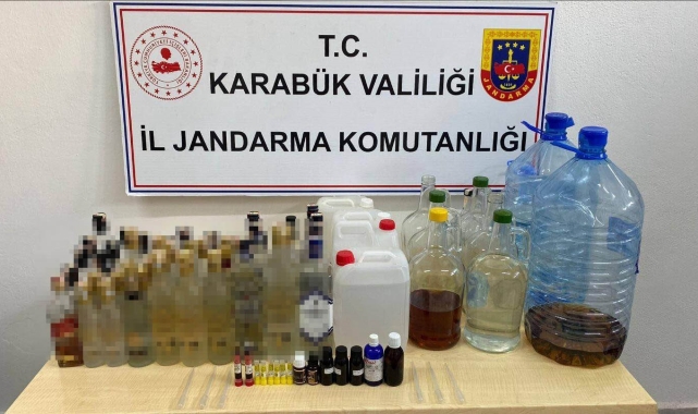 Karabük'te alkol operasyonu