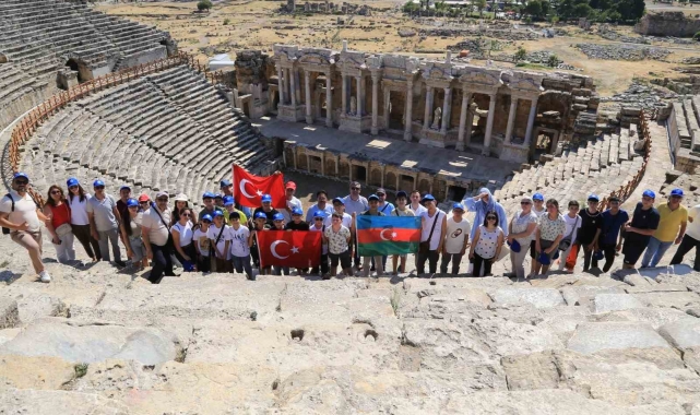 Kardeş ülke Azerbaycan heyeti Denizli'de incelemelerde bulundu