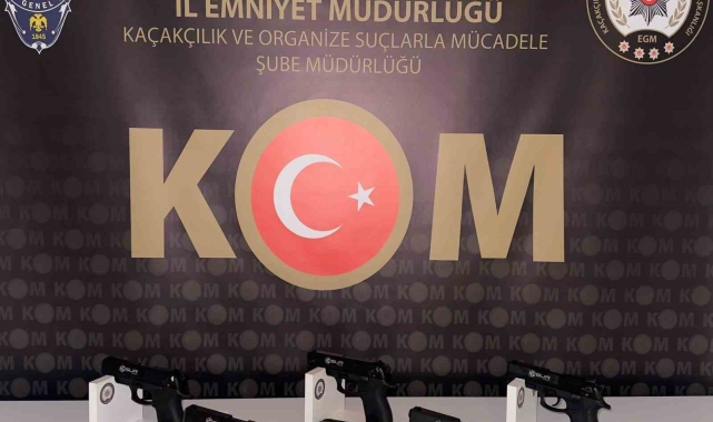Kargo ile kaçak silah sevkiyatına polis engeli
