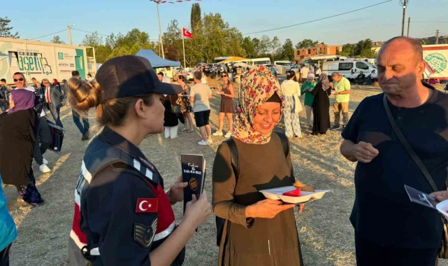 Karpuz Şenliğinde KADES uygulaması tanıtıldı