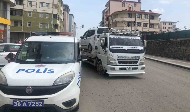 Kars'ta trafik kazası: 1 yaralı