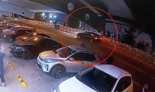 Kastamonu'da otomobilin çarptığı adam yaralandı: O anlar kamerada