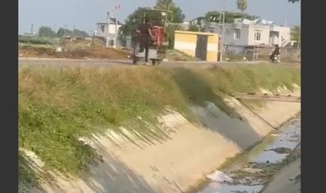 Kavga eden oğlunun beline ip bağlayıp böyle koşturdu