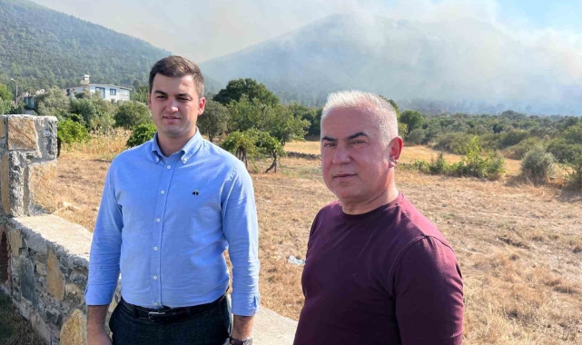 Kaymakam Çit ve Başkan Mandalinci'den Bodrum'daki yangınla ilgili açıklama