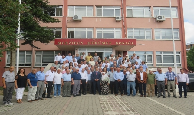 Kaymakam Güldoğan, Merzifon'a veda etti