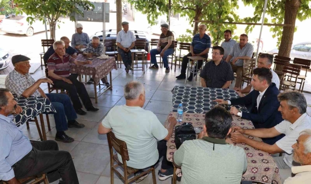 Kaymakam Gündoğdu, Yaykın Mahallesi sakinleri ile bir araya geldi