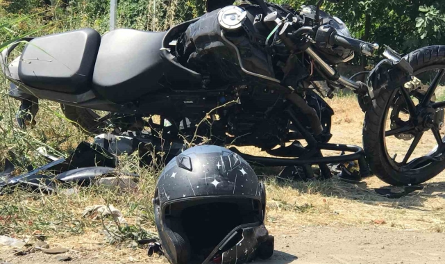 Kazada ağır yaralanan 17 yaşındaki motosiklet sürücüsünden acı haber