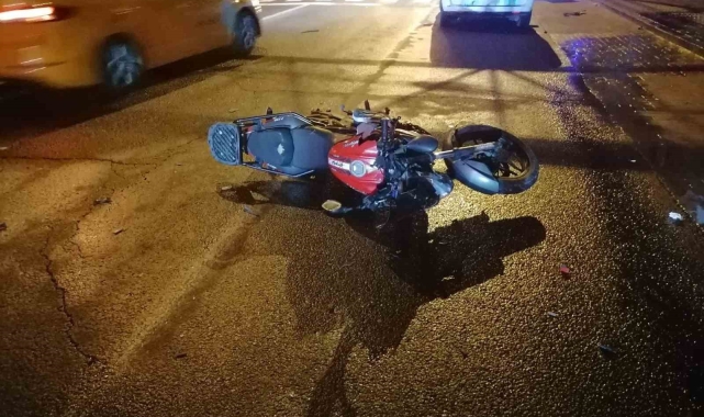 Kazada ağır yaralanan motosiklet sürücüsü hayatını kaybetti