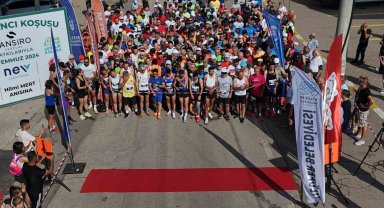 Kazancı'da 'dostluk' için koştular