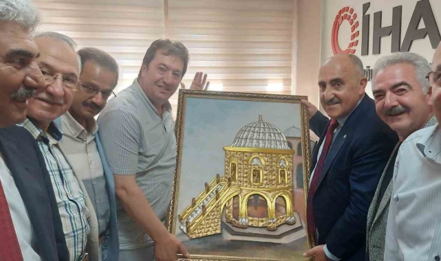 Kent Konseyi'nden İHA'ya ziyaret