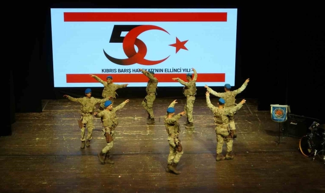 Kıbrıs Barış Harekatı'nın 50. yıl dönümü Mersin'de törenle kutlandı