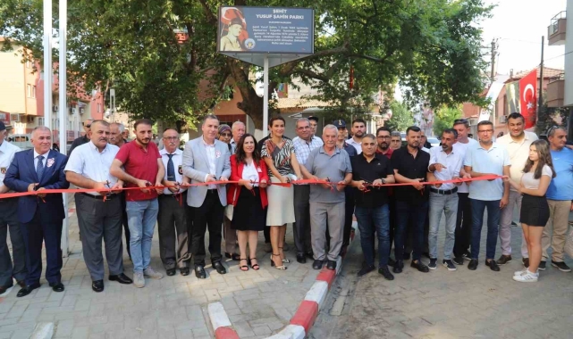 Kıbrıs Şehidi Turgutlulu Yusuf Şahin'nin adını yaşatıldı