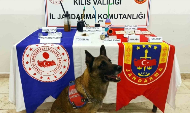 Kilis'te uyuşturucu operasyonu:1 gözaltı
