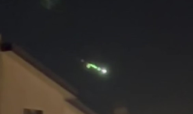 Kimisi roket dedi, kimisi meteor
