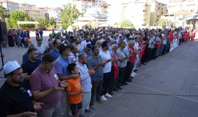 Kırıkkale'de Haniye için gıyabi cenaze namazı kılındı