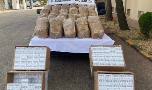 Kırklareli'nde kaçak 145 kilogram tütün ele geçirildi