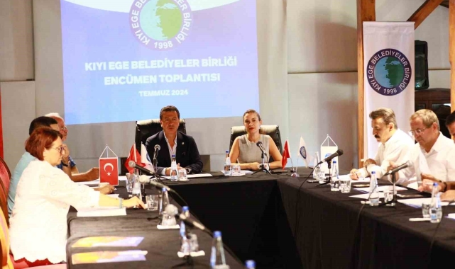 Kıyı Ege Belediyeler Birliği Encümeni Selçuk'ta toplandı