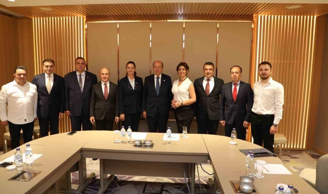 KKTC Cumhurbaşkanı Tatar, DMW Uluslararası Diplomatlar Birliği'nin Onursal Başkanı oldu
