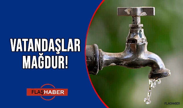 KÖYLERDE SU SIKINTISI !