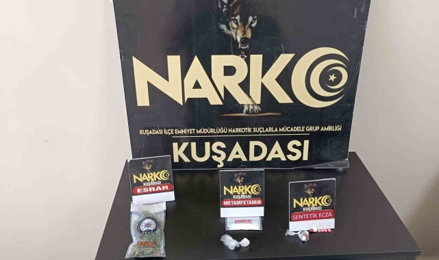 Kuşadası'nda uyuşturucu satıcısı yakalandı