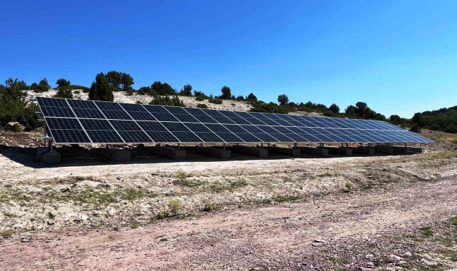 Kütahya'da 4 köyde yüzde 100 hibeyle güneş enerji sistemleri kuruldu