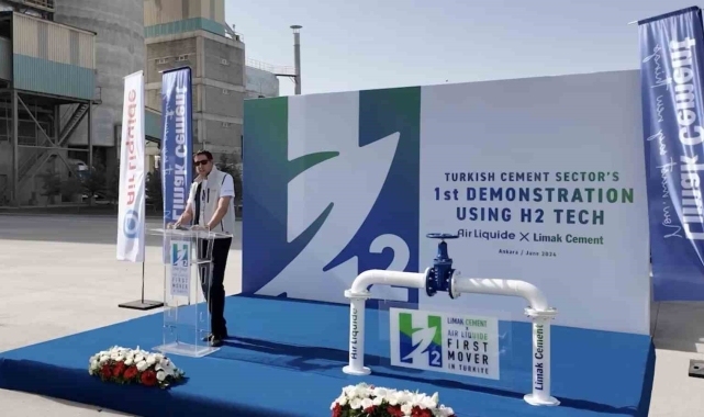Limak Çimento 2030'dan itibaren hidrojen içerikli karbon-nötr yakıt kullanımına geçecek