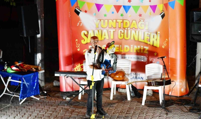 Manisa'da Yuntdağı sanat etkinlikleri başladı